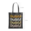 Fun Express 15 x 17 Large Grateful Psalm 7:17 Nonwoven Tote Bags - 12 Pieces view 3