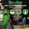 Pickle Rick And Morty Adult Swim Super Soft Plush Cuddle Pillow Buddy, (100% Officially Licensed Product) By Franco Collectibles view 3