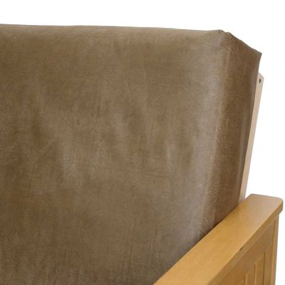 SlipcoverShop Microsuede Mocha Futon Cover 267 Full