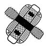 Fun Express 7 3/4" x 3 3/4" x 6 1/2" Small Black Plastic Jelly Tote Bags 6 Pieces view 3