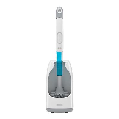 KIZQYN Toilet Brush Toilet Brush Holder Household Wall-Mounted Toilet Bowl Brush Bathroom Soft Silicone Toilet Cleaning Brush 360 No Dead end Toilet Brushs Toilet Cleaner Brush
