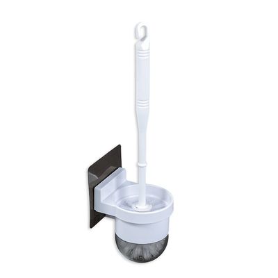 KIZQYN Toilet Brush Toilet Brush Holder Household Wall-Mounted Toilet Cleaning Brush Bathroom Toilets Soft Bristles 360 No Dead Angle Toilet Bowl Brush Set Toilet Cleaner Brush