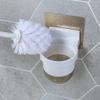 KIZQYN Toilet Brush Toilet Brush Holder Household Wall-Mounted Toilet Cleaning Brush Bathroom Toilets Soft Bristles 360 No Dead Angle Toilet Bowl Brush Set Toilet Cleaner Brush view 3