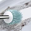 KIZQYN Toilet Brush Toilet Brush Holder Household Floor Soft Hair Toilet Bowl Brush Bathroom Toilet Cleaning Brush Stainless Steel Long Handle Toilet Brushs 1 Set Toilet Cleaner Brush view 4