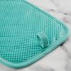 KitchenAid Gingham Pot Holder 2-Pack Set, Aqua Sky, 7"x10" view 4
