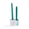 KIZQYN Toilet Brush Toilet Brush Holder Bathroom Long Handle Toilet Cleaning Brush Household Wall-Mounted Toilet Bowl Brush Combo Set Toilet Brushs Toilet Cleaner Brush view 1