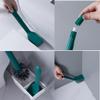 KIZQYN Toilet Brush Toilet Brush Holder Bathroom Long Handle Toilet Cleaning Brush Household Wall-Mounted Toilet Bowl Brush Combo Set Toilet Brushs Toilet Cleaner Brush view 3