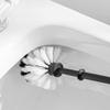 KIZQYN Toilet Brush Toilet Brush Holder Household Toilet Bowl Brush Bathroom Toilet Soft Bristles Cleaning Brush 360 No Dead Angle Cleaning Brushs with Base Toilet Cleaner Brush view 3
