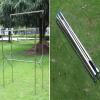 HUHJYUGE Clothes Drying Rack Length Adjustable 94in, Clothes Drying Rack Collapsible Stainless Steel, Laundry Drying Rack with Gravity Lock Device, Free of Installation Easy Storage view 3