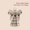 Small Capiz Shell Angel Tree Topper view 2