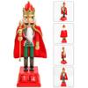 DECHOUS Countdown Calendar Nutcracker Soldier Decor Nutcracker Figure for Xmas Decoration Hand-Painted Holiday Ornament for Home Hotel and Cafe Decor view 3