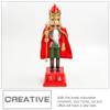 DECHOUS Countdown Calendar Nutcracker Soldier Decor Nutcracker Figure for Xmas Decoration Hand-Painted Holiday Ornament for Home Hotel and Cafe Decor view 4