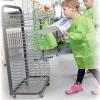 HONGKEFIT Art Drying Rack Flexible Shelves Mobile Cart for Painting Craft Artwork Canvas Storage, Stackable Metal Steel Art Rack Power Coated for Classroom, Art Club, 4 Sizes (Size : 30-Layer) view 3