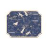 Lifup Soft Diatom Mud Dish Drying Mat for Multiple Usage, Rubber Backed Absorbent Quick Dry Mat for Kitchen or Bathroom Blue Birds 19.7" x 23.6" view 4
