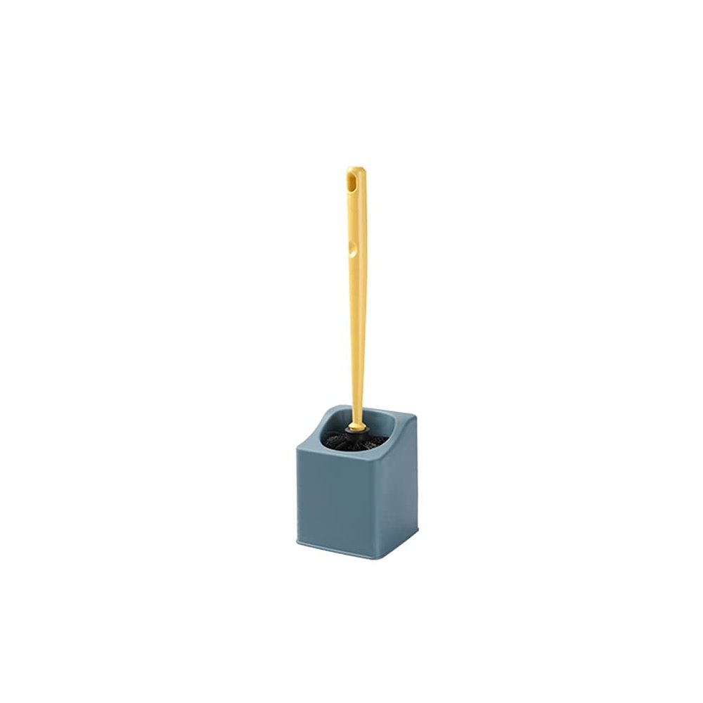 KIZQYN Toilet Brush Toilet Brush Holder Household Wall-Mounted Toilet Brush Bathroom Toilet Bowl Brush Cleaning Brush 360 No Dead Angle Long Handle Cleaning Brushs Toilet Cleaner Brush (Color : 1)
