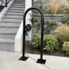 Sandbaggy In Ground Bike Rack | U Shaped, Commercial, Outdoor, 1 Loop, Steel | Black, 14.5" x 34" (2) view 1