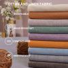 ZZYK Linen Headboard Wedge Positioning Support Backrest King Size Bed Rest Reading Pillows Large Upholstered Headboard Removable Cover for Day Bed Bunk Bed,Coffee,Paste 61"/155cm view 4
