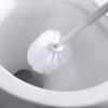KIZQYN Toilet Brush Toilet Brush Holder Household Wall-Mounted Toilet Bowl Brush Bathroom Long-Handled Soft-haired Toilet Brush 360 No Dead Angle Cleaning Brushs Set Toilet Cleaner Brush view 3