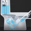 KIZQYN Toilet Brush Toilet Brush Holder Household Wall-Mounted Toilet Bowl Brush Bathroom Long-Handled Soft-haired Toilet Brush 360 No Dead Angle Cleaning Brushs Set Toilet Cleaner Brush view 4