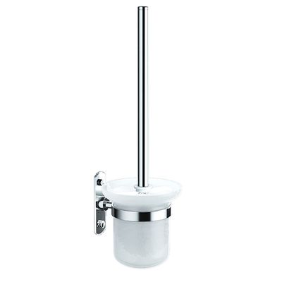 KIZQYN Toilet Brush Toilet Brush Holder Household Wall-Mounted Toilet Cleaning Brush Bathroom Stainless Steel Long-Handled Toilet Bowl Brush 360 No Dead Angle Cleaning Brushs Toilet Cleaner Brush