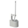 KIZQYN Toilet Brush Toilet Brush Holder Household Wall-Mounted Toilet Bowl Brush Bathroom Long Handle Cleaning Brush 360 No Dead Angle Toilet Brushs with 1 Brush Toilet Cleaner Brush view 1