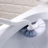 KIZQYN Toilet Brush Toilet Brush Holder Household Wall-Mounted Toilet Bowl Brush Bathroom Long Handle Cleaning Brush 360 No Dead Angle Toilet Brushs with 1 Brush Toilet Cleaner Brush view 3
