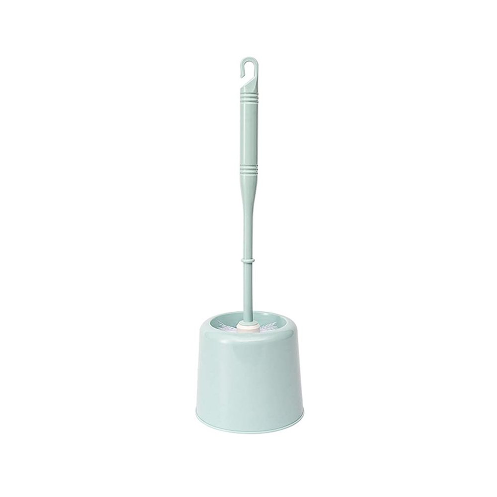 KIZQYN Toilet Brush Toilet Brush Holder Household Floor Toilet Bowl Brush Bathroom Long Handle Toilet Cleaning Brush Hanging Toilet Brushs Set Toilet Cleaner Brush (Color : Gray)