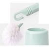 KIZQYN Toilet Brush Toilet Brush Holder Household Floor Toilet Bowl Brush Bathroom Long Handle Toilet Cleaning Brush Hanging Toilet Brushs Set Toilet Cleaner Brush (Color : Gray) view 4