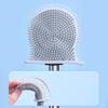 KIZQYN Toilet Brush Toilet Brush Holder Household Silicone Toilet Bowl Brush Toilet No Dead Angle Cleaning Brush with Base Wall-Mounted Toilet Brush Cleaning Kit Toilet Cleaner Brush (Color : B) view 3
