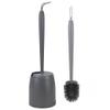KIZQYN Toilet Brush Toilet Brush Holder Household Set Toilet Bowl Brush Bathroom Toilet Cleaning Brush Wall-Mounted Long-Handled Soft Hair Cleaning Brushs Toilet Cleaner Brush view 1