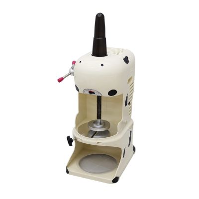 LGXEnzhuo Commercial Snowflake Smoothie Machine Manual Adjustable Ice Brick Shaver Ice Pillar Machine Snowflake Continuous Ice Machine 110V