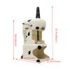 LGXEnzhuo Commercial Snowflake Smoothie Machine Manual Adjustable Ice Brick Shaver Ice Pillar Machine Snowflake Continuous Ice Machine 110V view 2