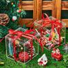 ARTIBETTER Jewelry present Boxes 12pcs Clear Candy Box Acrylic present Box Candy Cases Transparent Wedding Party Favor Boxes for Bridal Shower Anniverary Birthday Wedding Party Supplies Clear view 2