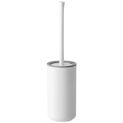 KIZQYN Toilet Brush Toilet Brush Holder Silicone Long Handle Toilet Cleaning Brush Household Wall-Mounted Toilet Bowl Brush Bathroom Hygiene Toilet Brush Toilet Cleaner Brush (Color : Brass)