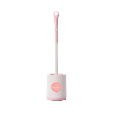 KIZQYN Toilet Brush Toilet Brush Holder Bathroom Long Handle Toilet Cleaning Brush Household Wall-Mounted Toilet Bowl Brush Free Punch Modern Toilet Brushs Set Toilet Cleaner Brush (Color : Brass)