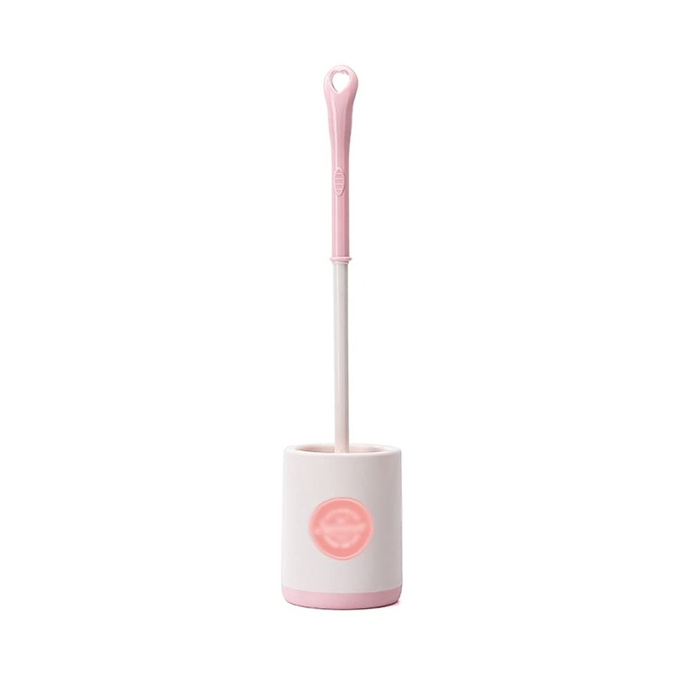 KIZQYN Toilet Brush Toilet Brush Holder Bathroom Long Handle Toilet Cleaning Brush Household Wall-Mounted Toilet Bowl Brush Free Punch Modern Toilet Brushs Set Toilet Cleaner Brush (Color : Brass)