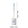 KIZQYN Toilet Brush Toilet Brush Holder Bathroom Long Handle Toilet Cleaning Brush Household Wall-Mounted Toilet Bowl Brush Free Punch Modern Toilet Brushs Set Toilet Cleaner Brush (Color : Brass) view 2