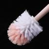 KIZQYN Toilet Brush Toilet Brush Holder Bathroom Long Handle Toilet Cleaning Brush Household Wall-Mounted Toilet Bowl Brush Free Punch Modern Toilet Brushs Set Toilet Cleaner Brush (Color : Brass) view 4