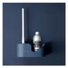 KIZQYN Toilet Brush Toilet Brush Holder Household Wall-Mounted Toilet Cleaning Brush 360 No Dead End Toilet Bowl Brush Bathroom Cleaning Brushs Set Toilet Cleaner Brush (Color : Brass) view 1