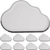 Abaodam 24Pcs Cloud Disposable Paper Plates Bulk, Cloud Shaped Food Dessert Cake Paper Plates Sets for Birthday Wedding Festival Party Supplies view 1