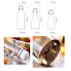 1pcs 350ml/500ml/1100ml Sealed Buckle Glass Bottle Jar With Lid, Portable Juice Wine Water Can Storage Tank Food Container Jars Home Kitchen (Color : Transparent 350ml) view 3