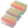 3pcs Multifunctional Laundry Soap Dispenser with Drainage Convenient Soap Holder for Bathroom and Laundry Use Includes Rollers for Easy Foaming view 1