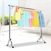 Clothes Drying Hanger Rack Folding Indoor 63in, Clothes Drying Rack for Hanging Clothing, Heavy Duty Stainless Steel Clothes Storage Rack with Gravity Lock Device view 2