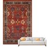 Floor Heated Mat - Electric Floor Heater, European Style Area Rug, with Adjustable Thermostat, Waterproof, for Office and Home,C,160CM*240CM view 1