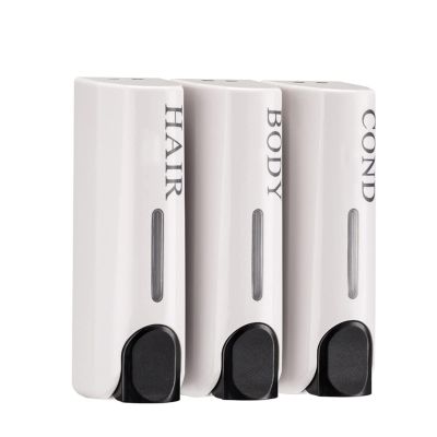 Soap Dispenser Soap Dispenser Wall Mounted Home Pump Bottle Refillable Lotion Dispenser Holds Shampoo Laundry Liquid Body Wash 350ml Reusable