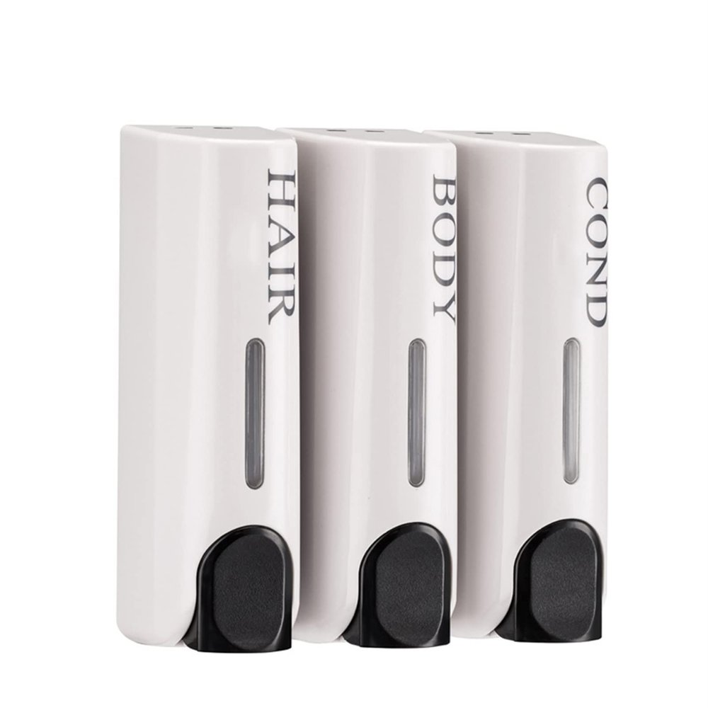 Soap Dispenser Soap Dispenser Wall Mounted Home Pump Bottle Refillable Lotion Dispenser Holds Shampoo Laundry Liquid Body Wash 350ml Reusable