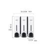 Soap Dispenser Soap Dispenser Wall Mounted Home Pump Bottle Refillable Lotion Dispenser Holds Shampoo Laundry Liquid Body Wash 350ml Reusable view 2
