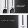 Soap Dispenser Soap Dispenser Wall Mounted Home Pump Bottle Refillable Lotion Dispenser Holds Shampoo Laundry Liquid Body Wash 350ml Reusable view 3