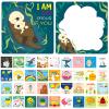 Cute Lunch Box Notes for Kids 108 Pack Funny Pun Daily Inspirational Motivational Encouragement Thinking of You Cards for Boys and Girls Lunchbox Back to School Supplies Gifts view 1
