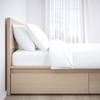 1000-Thread Count 100% Egyptian Cotton Split Cal-King Sheet Set, Soft Breathable Sateen Weave Long Staple Cotton, 1000-TC Pure Cotton, Fits Mattress 19" Deep Pockets - Split Cal-King, White view 2
